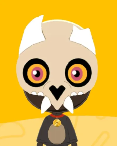 Mii-Porträt von King Clawthorne (The Owl House)
