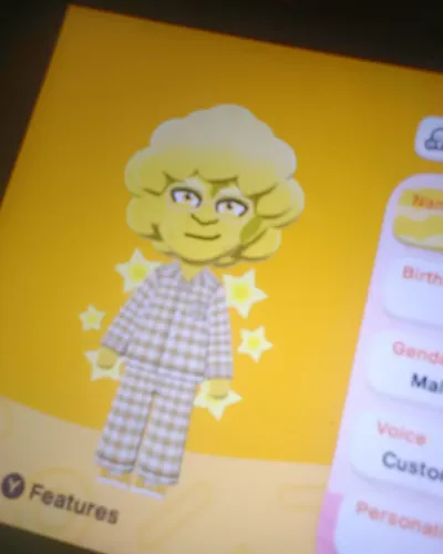 Mii portrait of Popcorn