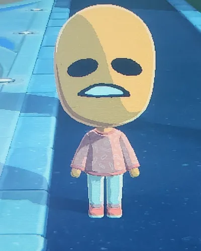 Mii-Porträt von Gudetama The Lazy Egg