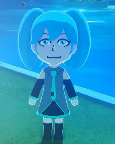 Mii-Porträt von Hatsune Miku