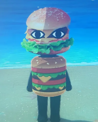 Mii-Porträt von Burger Man