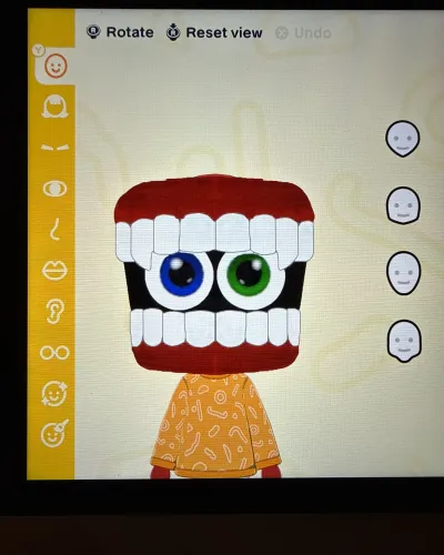 Mii-Porträt von Caine