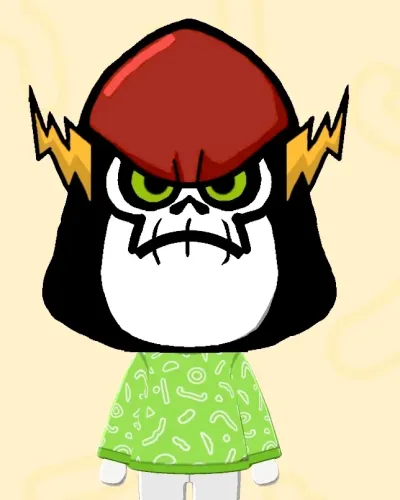 Mii-Porträt von Lord Hater - wander over yonder