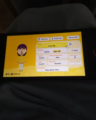 Mii-Porträt von Cover Mii