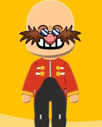 Mii-Porträt von Dr. Eggman