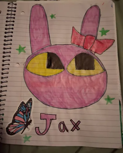 Mii-Porträt von Some trans jax art I made.