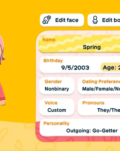 Mii-Porträt von Spring