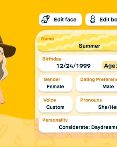 Mii-Porträt von Summer