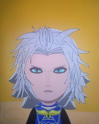 Mii-Porträt von Warrior of Light
