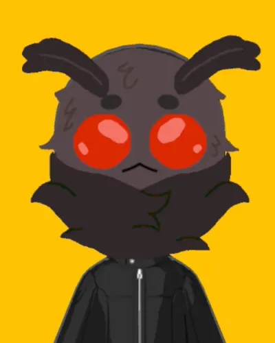 Mii-Porträt von Mothman