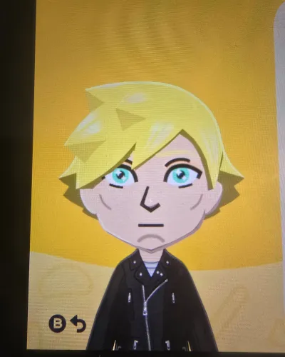 Mii-Porträt von Cloud Strife