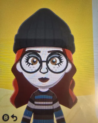 Mii portrait of Mikaela