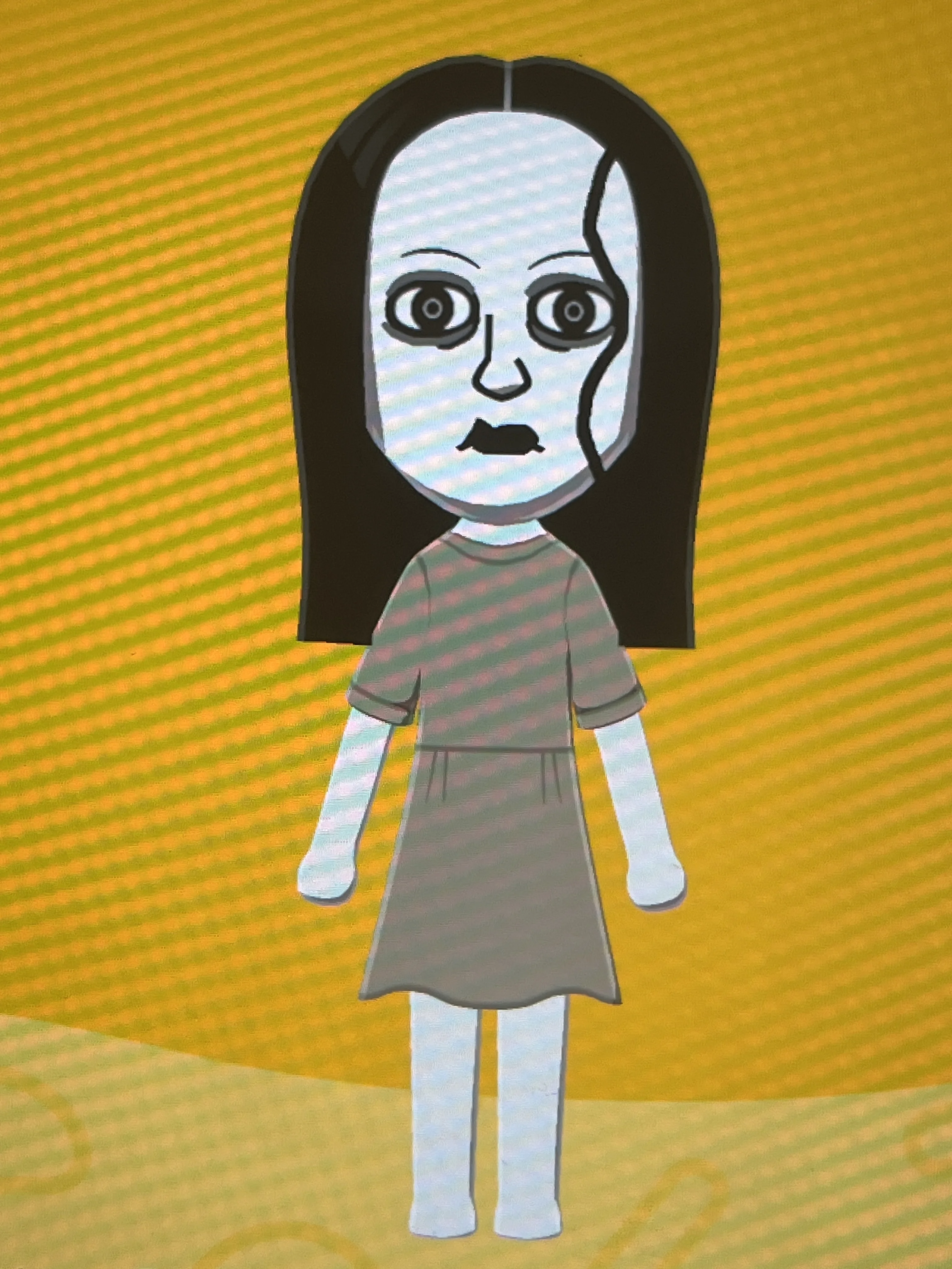 Sad Ghost of Past Experiences Mii Design - Full Guide | Tomodachi Plaza