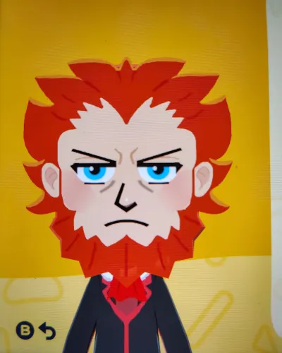 Mii portrait of Lysandre