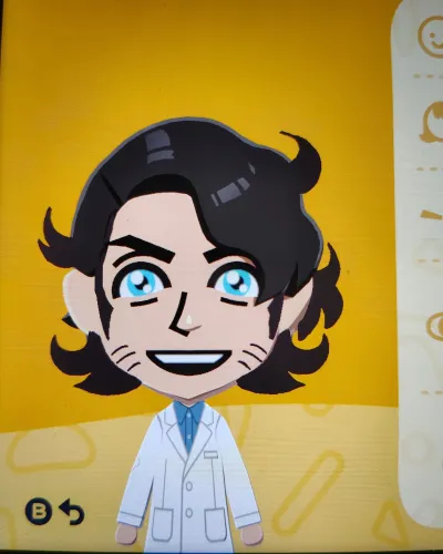 Mii portrait of Professor Sycamore