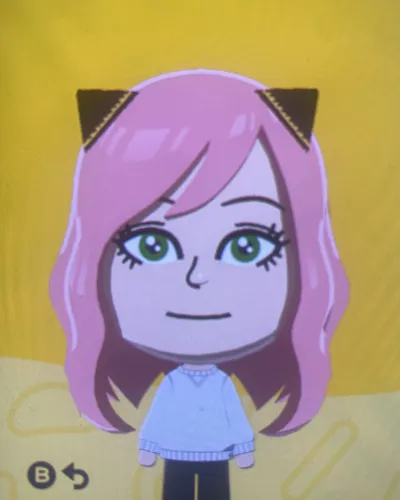 Mii-Porträt von Anya Forger