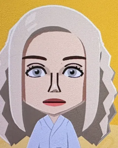 Mii-Porträt von Daenerys Targaryen GOT