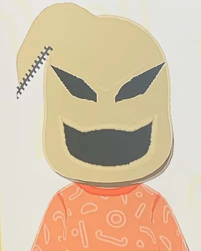 Mii portrait of Oogie Boogie