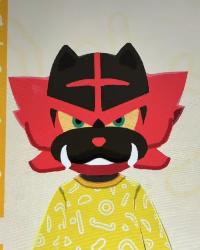 Mii-Porträt von Incineroar