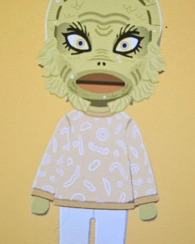 Mii-Porträt von Gill-Man
