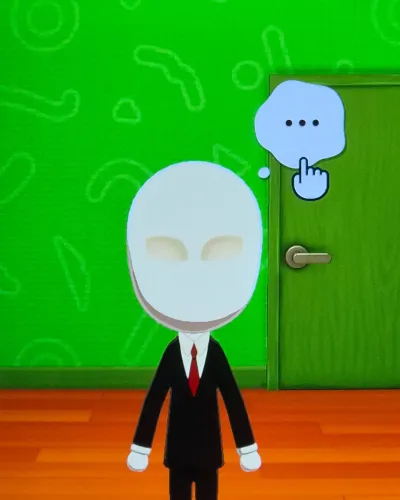 Mii-Porträt von Slenderman