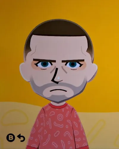 Mii-Porträt von Jesse Pinkman