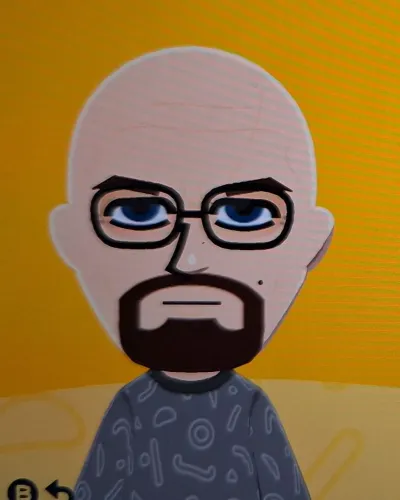Mii-Porträt von Walter White