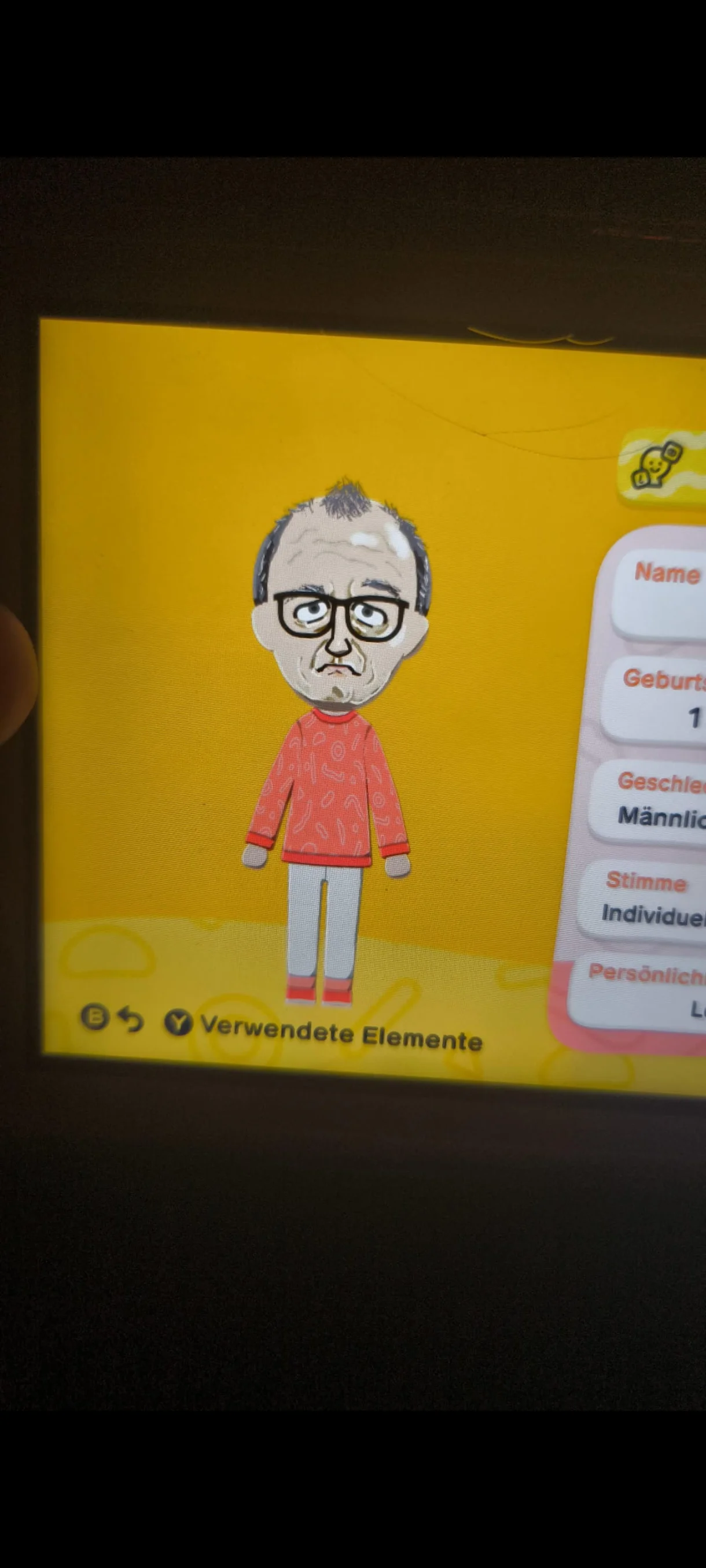 Mii-Porträt von Friedrich Merz