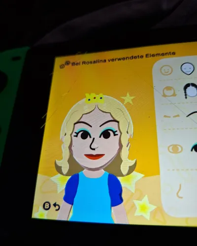 Mii portrait of Rosalina