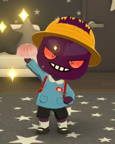 Mii portrait of Pokemon Gengar