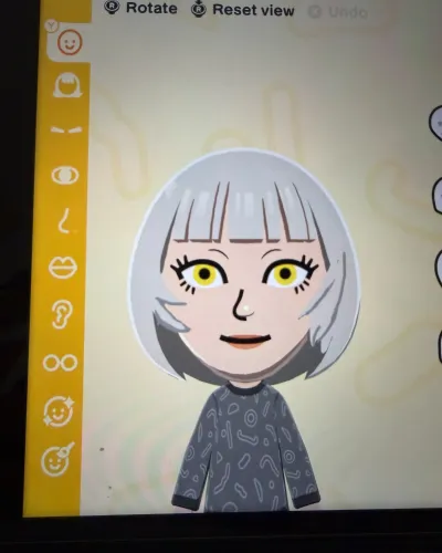 Mii-Porträt von Elizabeth Persona 3