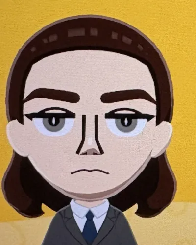Mii-Porträt von Arya Stark GOT