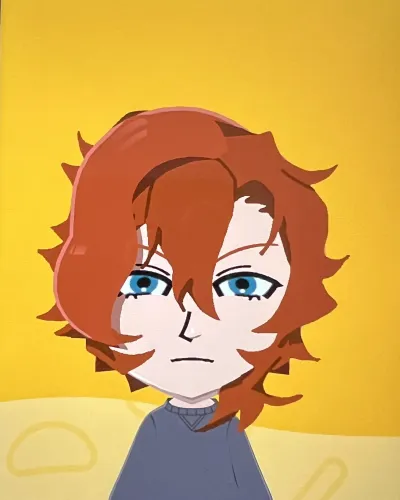 Mii-Porträt von Chuuya Nakahara