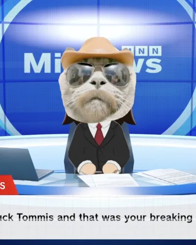 Mii portrait of Chuck Tommis