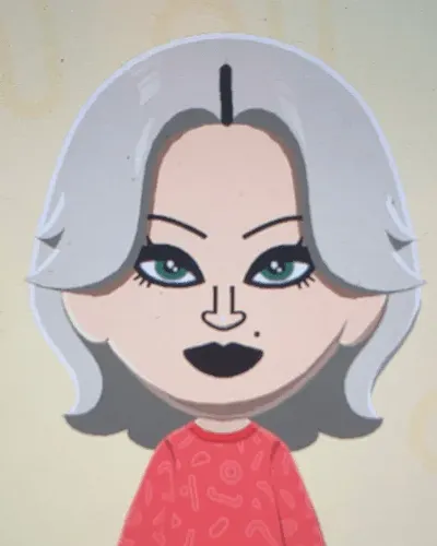 Mii portrait of Tiffany Valentine