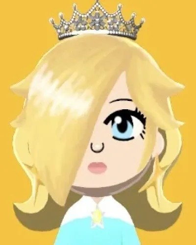 Mii portrait of Rosalina