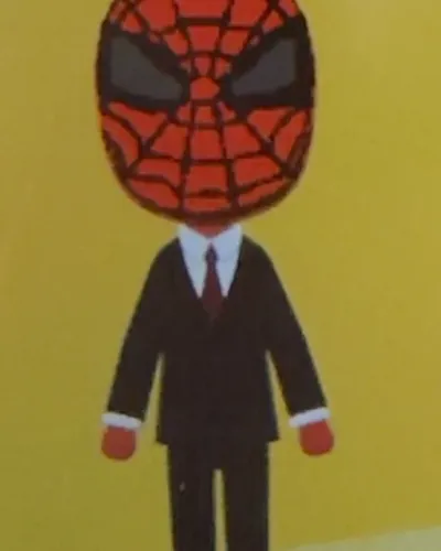 Mii portrait of Spider-Man