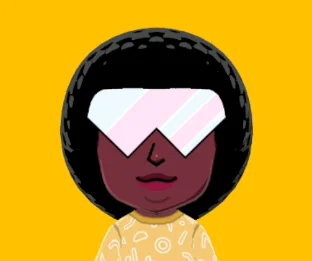Mii-Porträt von Garnet
