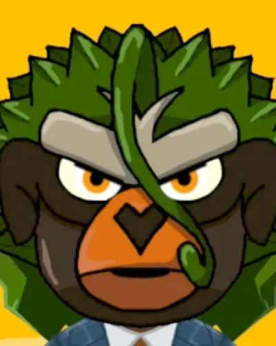 Mii portrait of Rillaboom