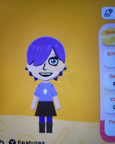 Mii-Porträt von Yumi