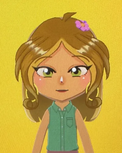 Mii-Porträt von Flora