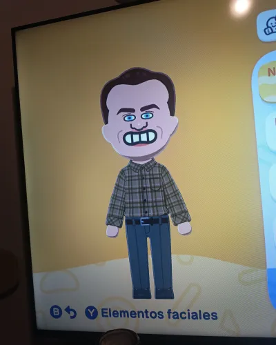 Mii-Porträt von Charlie Kirk