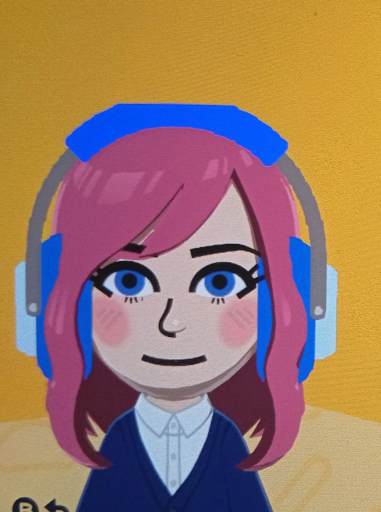 Mii portrait of Miku Nakano