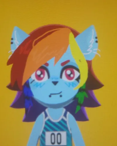 Mii-Porträt von RainbowDash