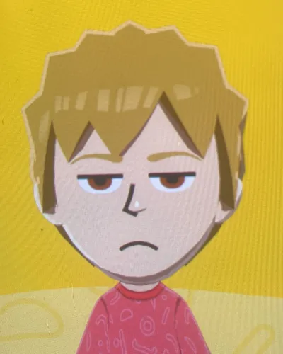 Mii portrait of Denji