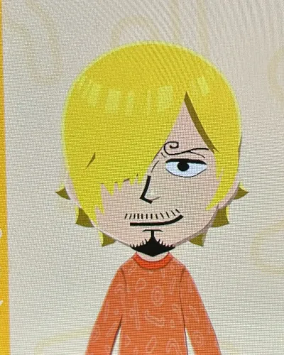 Mii-Porträt von Sanji