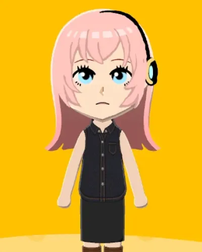 Mii portrait of Megurine Luka