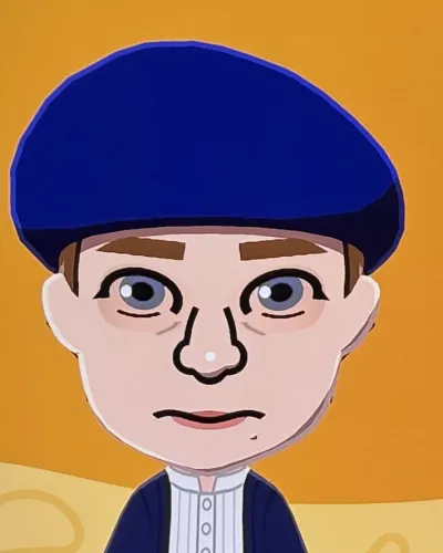 Mii-Porträt von John of Liechtenstein KCD2