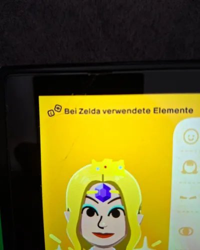 Mii portrait of Zelda
