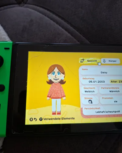 Mii portrait of Daisy
